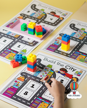 Load image into Gallery viewer, Build The City Big Activity Mats Set