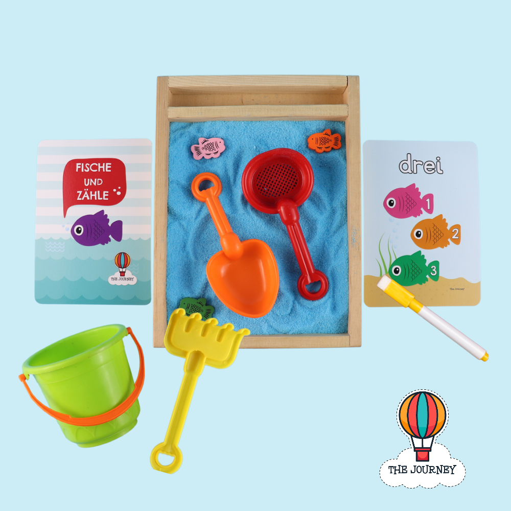German Count & Fish Sensory BUNDLE