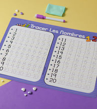 Load image into Gallery viewer, Numbers Learning Mat – French Edition
