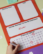 Load image into Gallery viewer, Numbers Learning Mat – German Edition