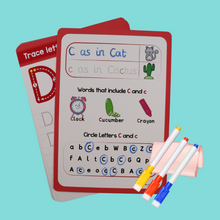 Load image into Gallery viewer, Ultimate English Alphabet Tracing Cards