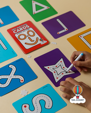 Load image into Gallery viewer, UPGRADED Lines and Shapes Pre-writing Cards