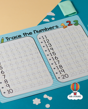 Load image into Gallery viewer, Numbers Learning Mat – English Edition