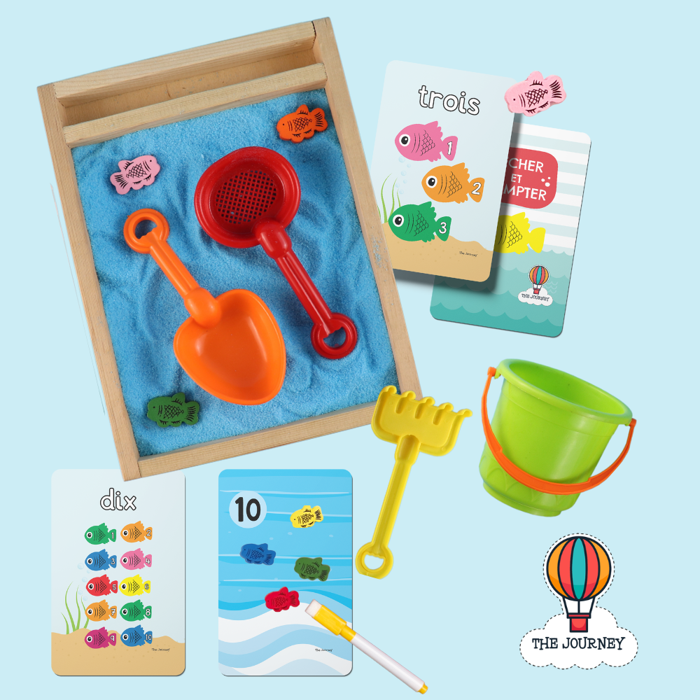 French Count & Fish Sensory BUNDLE