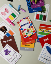 Load image into Gallery viewer, Interactive English Colours Flashcards