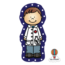 Load image into Gallery viewer, Occupations Wooden Lacing Boards