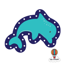 Load image into Gallery viewer, Sea Animals Wooden Lacing Boards