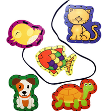 Load image into Gallery viewer, Pets Wooden Lacing Boards