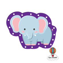 Load image into Gallery viewer, Zoo Animals Wooden Lacing Boards