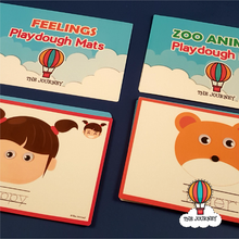 Load image into Gallery viewer, Feelings Playdough Mats