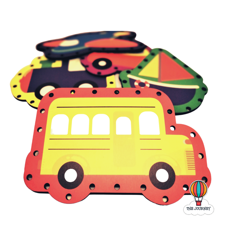 Wooden Lacing Boards