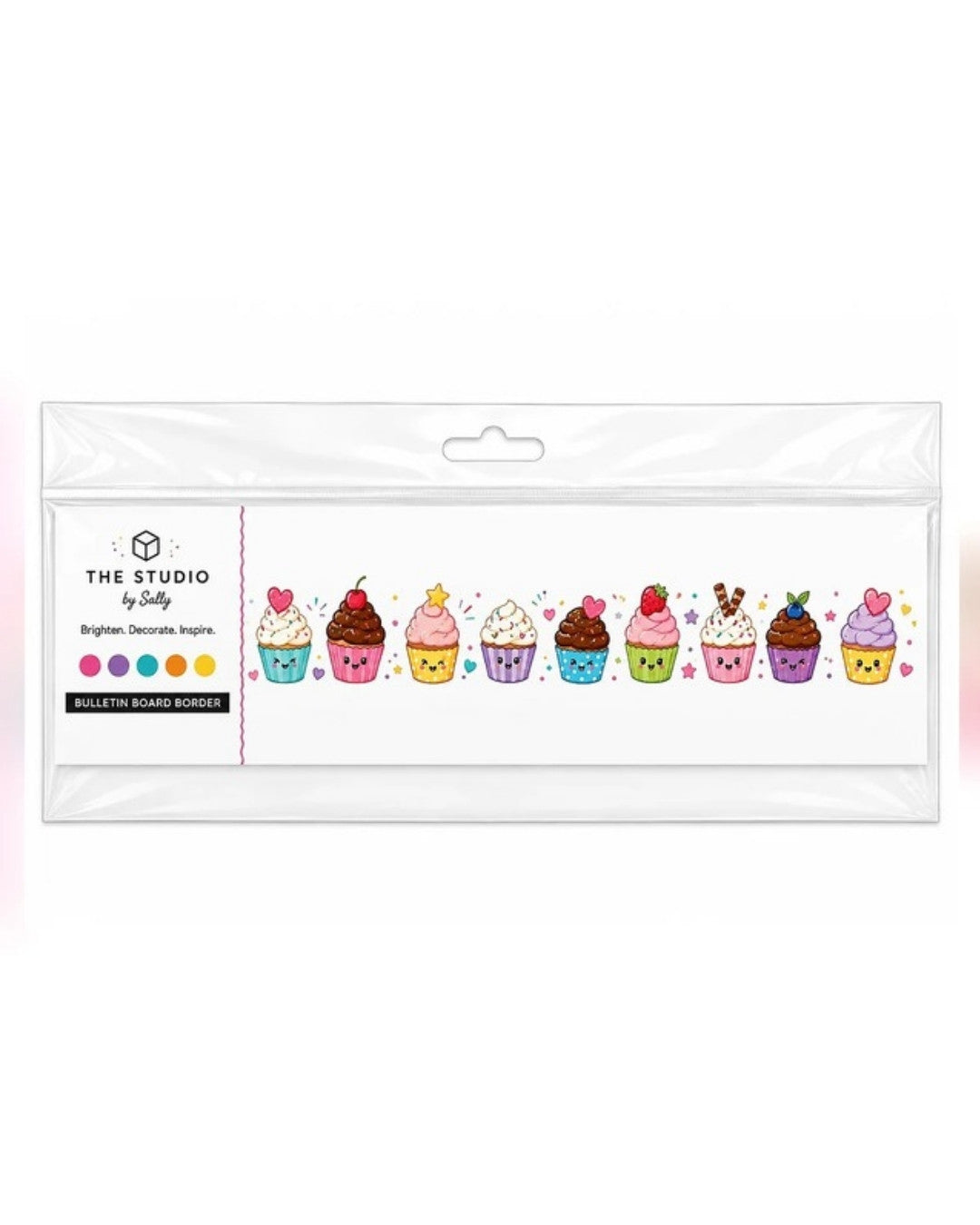 Cute Cupcake Bulletin Board Border