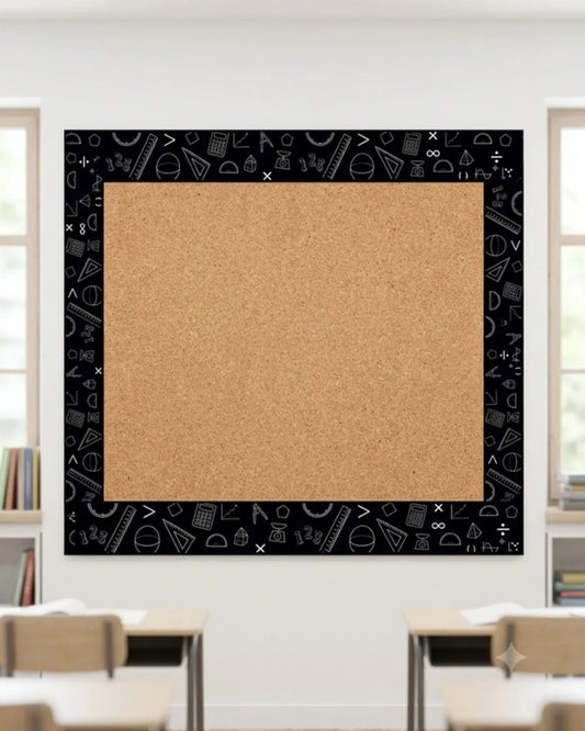 Math Chalkboard Bulletin Board Border
