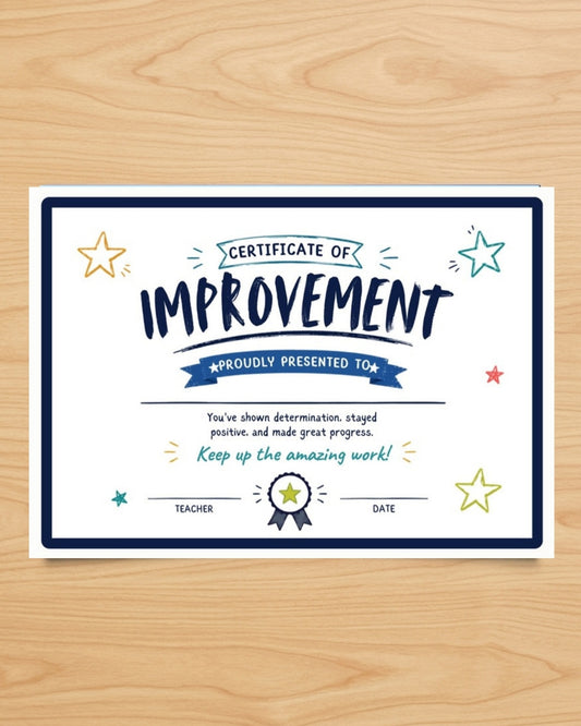 Certificate Of Improvement