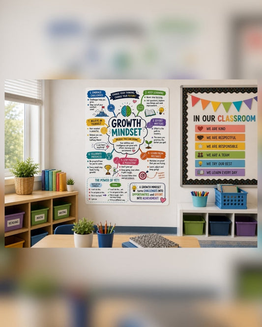 Growth Mindset Classroom Poster
