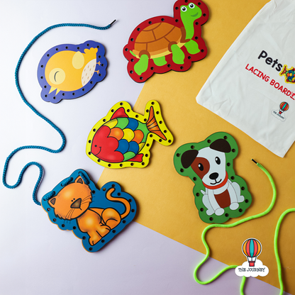 Pets Wooden Lacing Boards