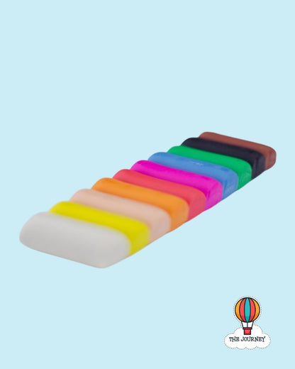 Kores Bright & Soft Modelling Clay Sticks for Kids (Playdough Set)