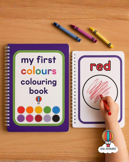My First Colours Colouring Book