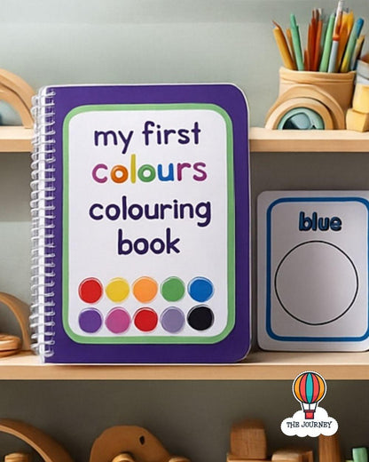My First Colours Colouring Book