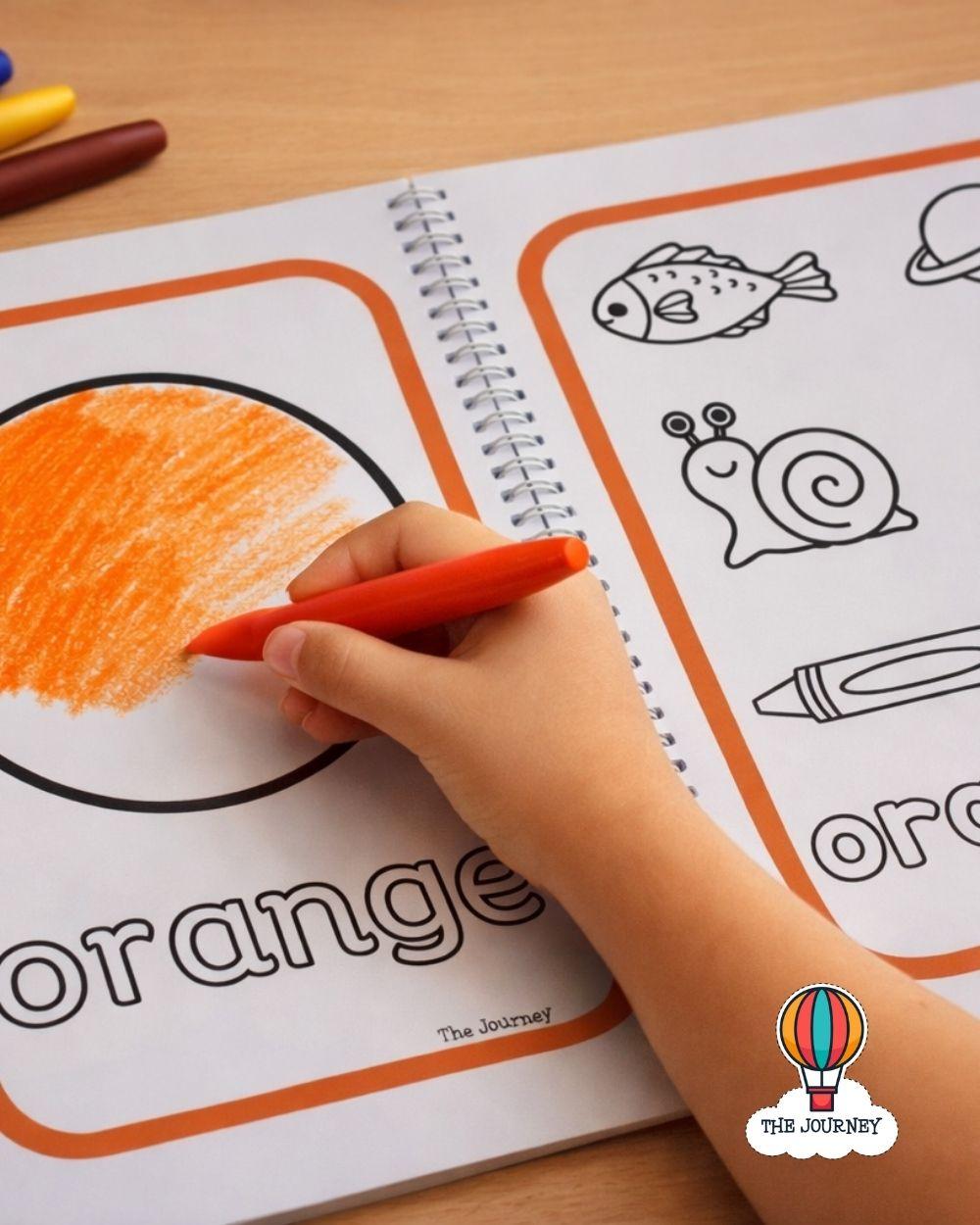 My First Colours Colouring Book