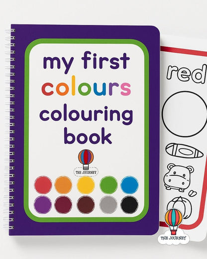 My First Colours Colouring Book
