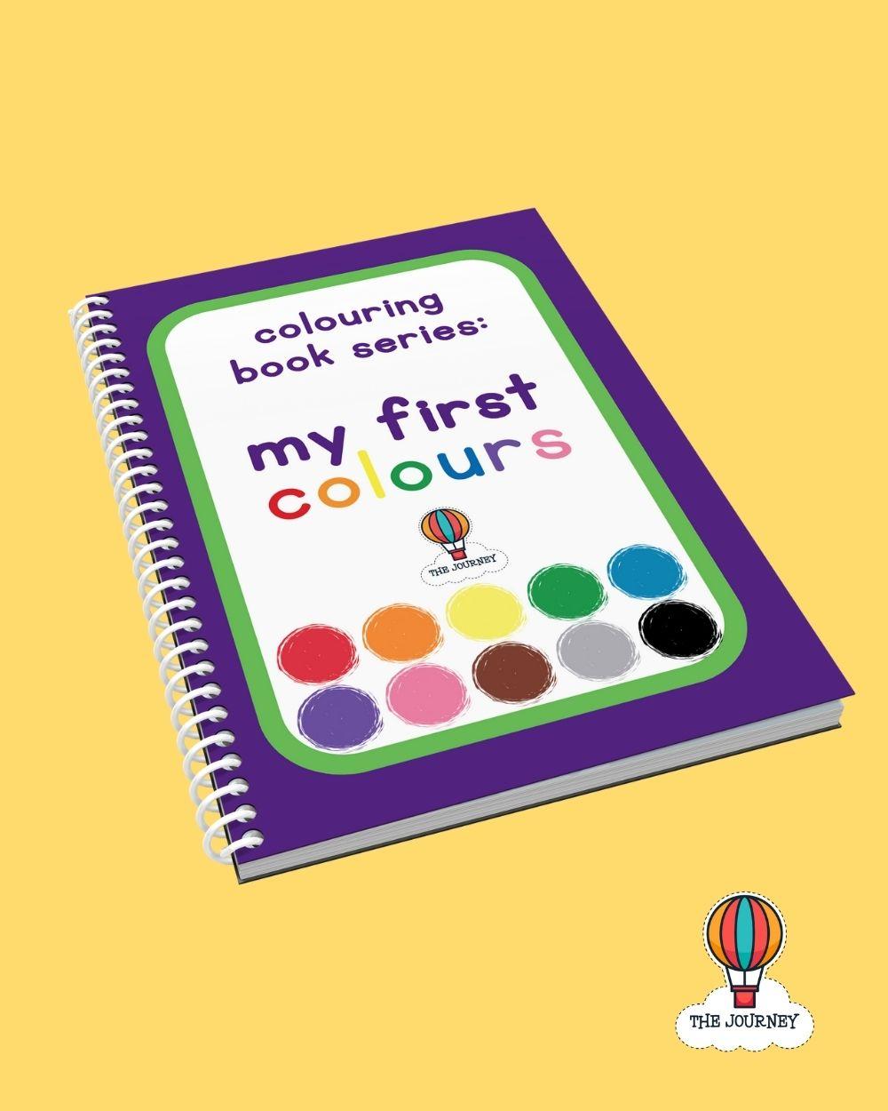 My First Colours Colouring Book