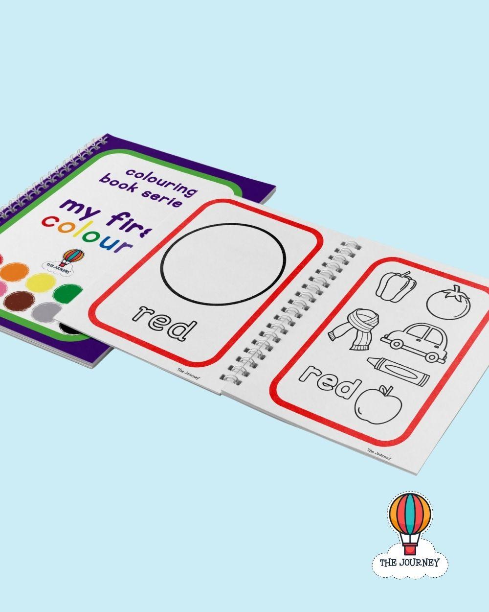 My First Colours Colouring Book