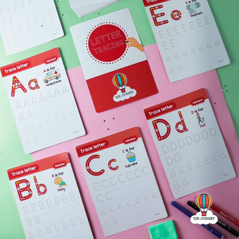 Ultimate English Alphabet Tracing Cards