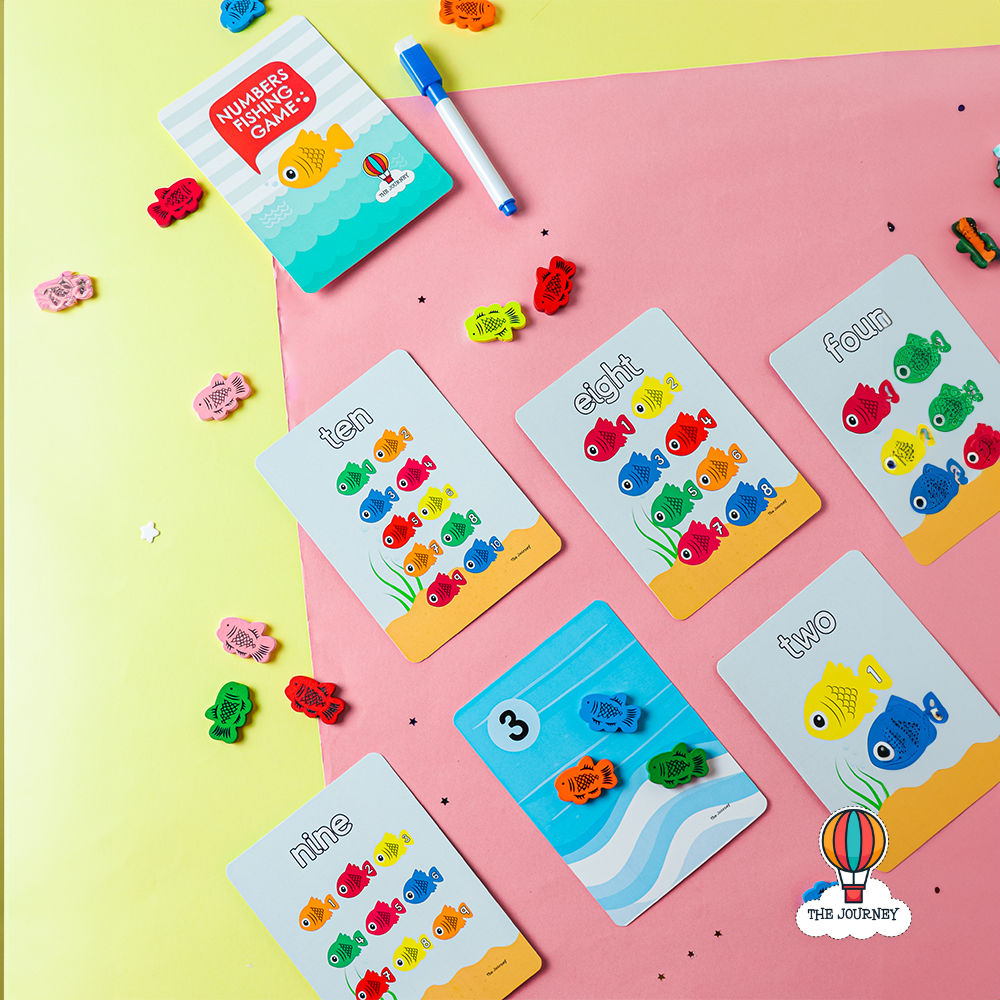 ENGLISH Count & Fish Learning Set