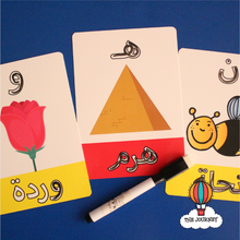 Load image into Gallery viewer, Arabic Alphabet Flashcards
