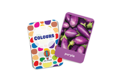 بطاقات تعليمية تفاعلية للألوان باللغة الإنجليزية