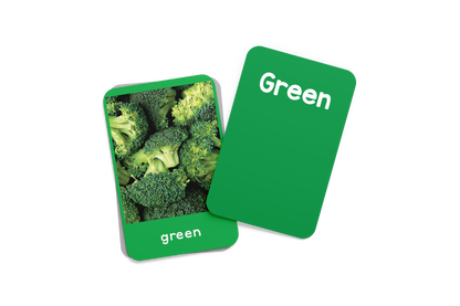 بطاقات تعليمية تفاعلية للألوان باللغة الإنجليزية