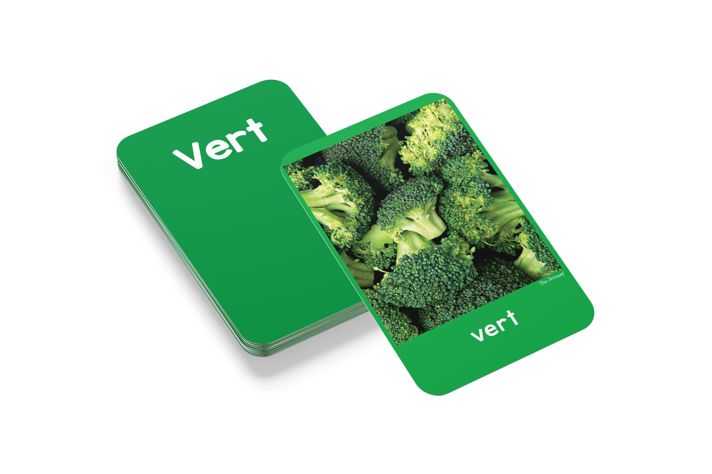 French Colours Flashcards