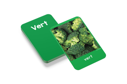 French Colours Flashcards