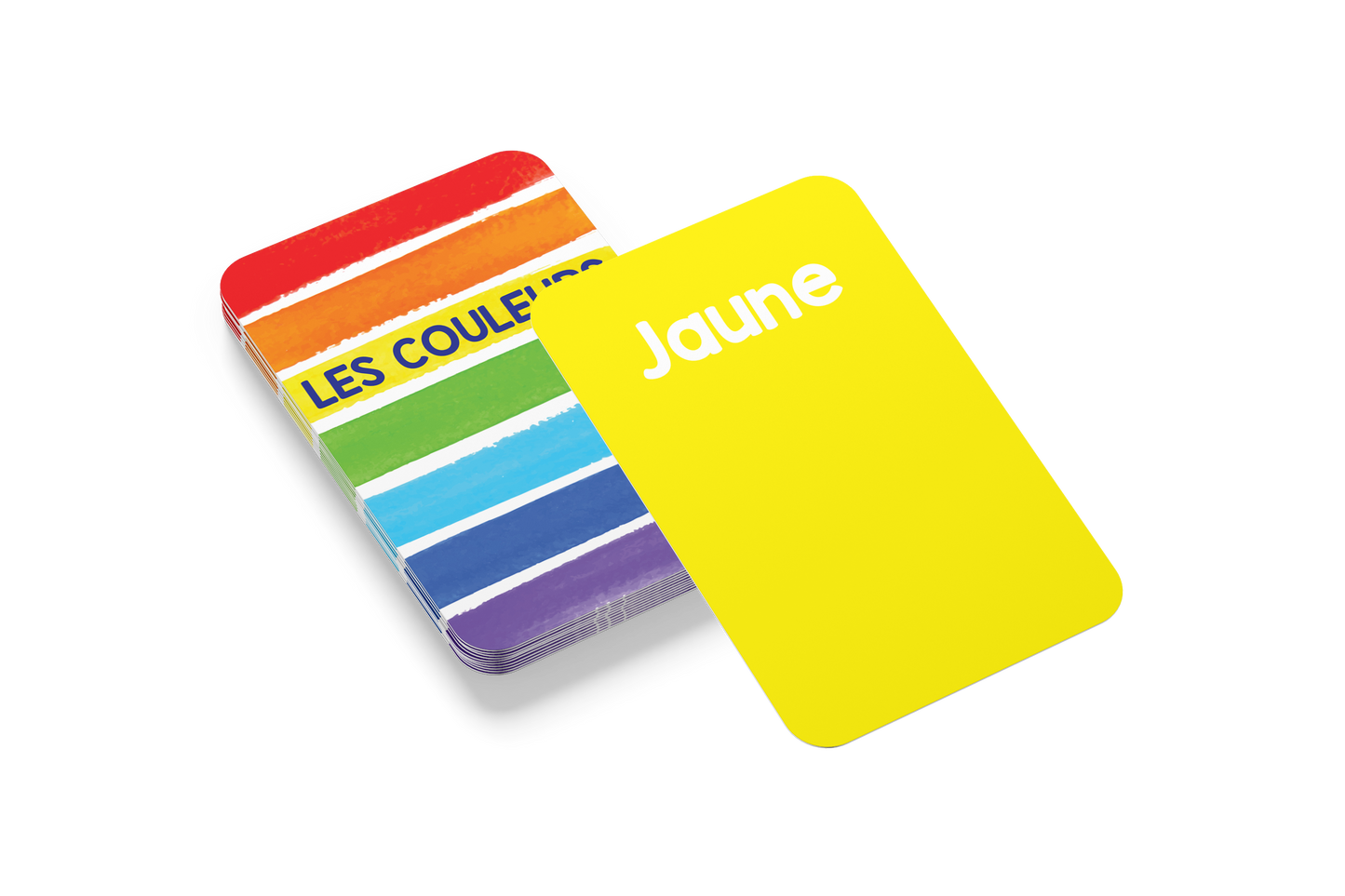 French Colours Flashcards