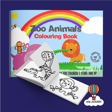 Load image into Gallery viewer, Set of 9 English Colouring Books
